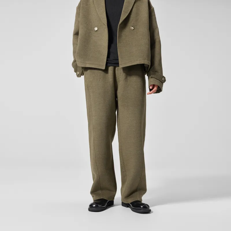 Bodydream Suit Trousers Unisex Moss Green-2