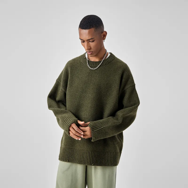 Bodydream Sweaters Unisex Army Green-4