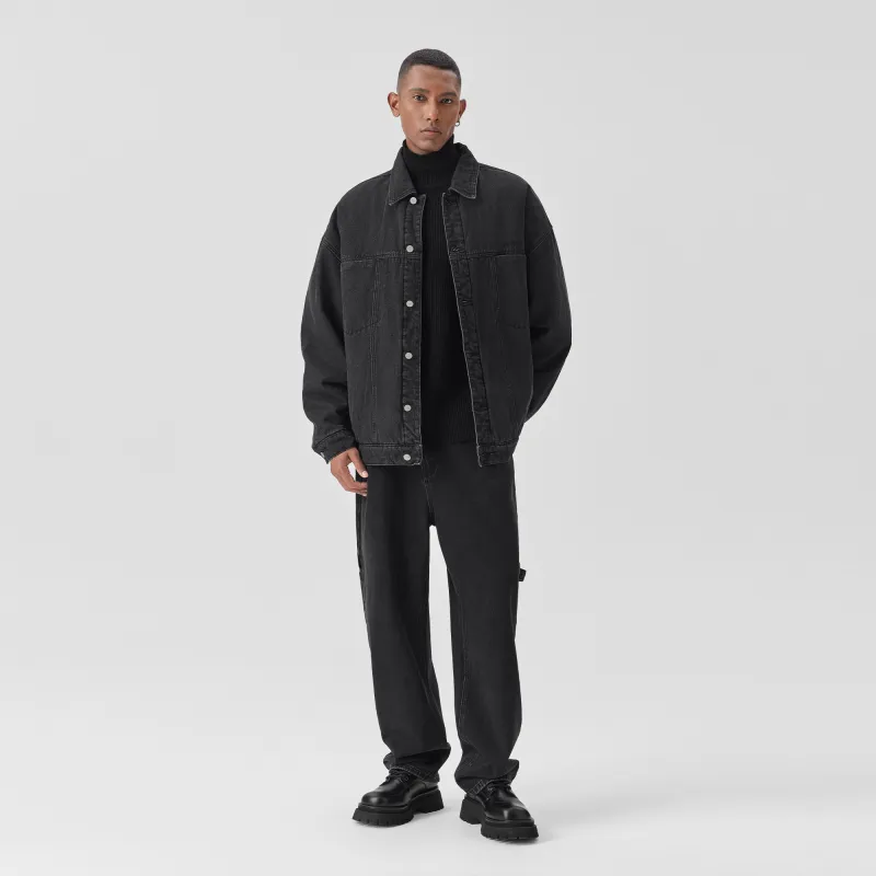 Bodydream Denim Jackets Unisex Black-5