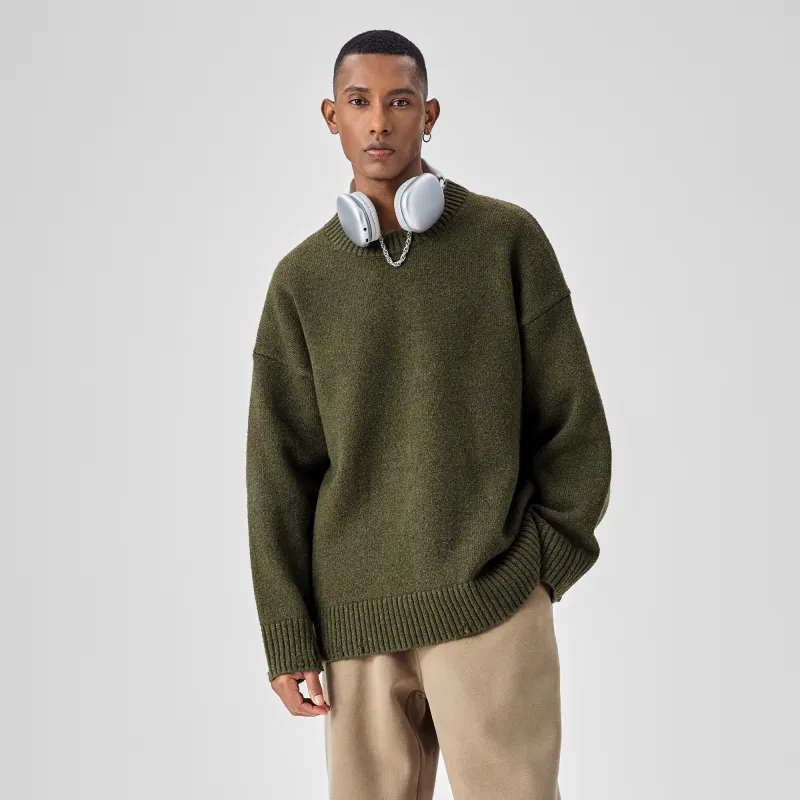 Bodydream Sweaters Unisex Army Green-7