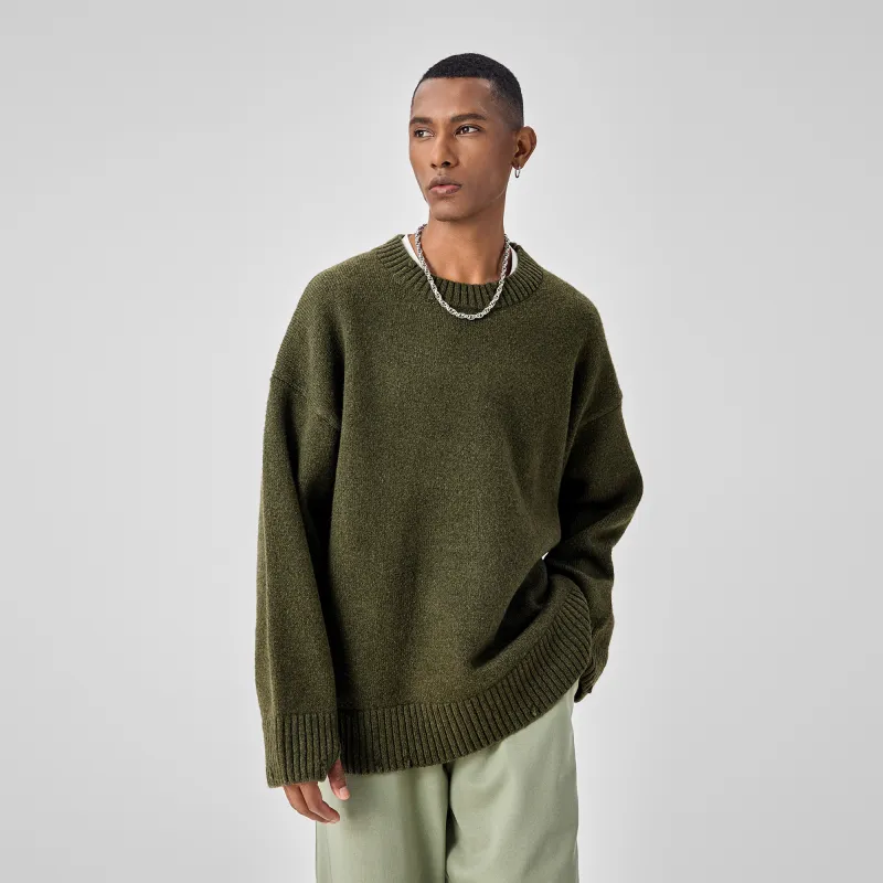 Bodydream Sweaters Unisex Army Green-3