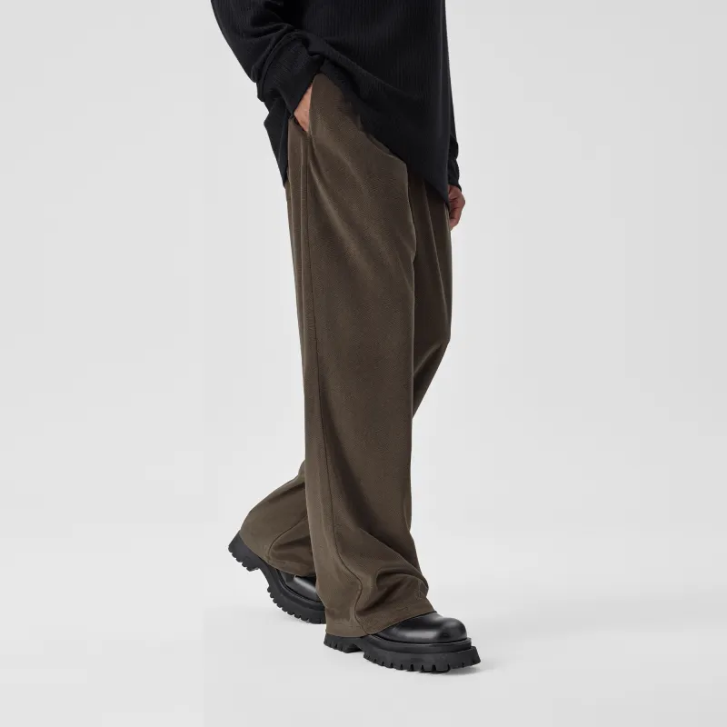 Bodydream Suit Trousers Unisex Dark Brown-4