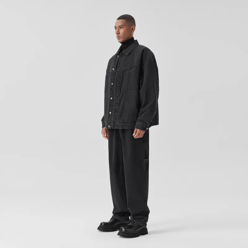 Bodydream Denim Jackets Unisex Black-4