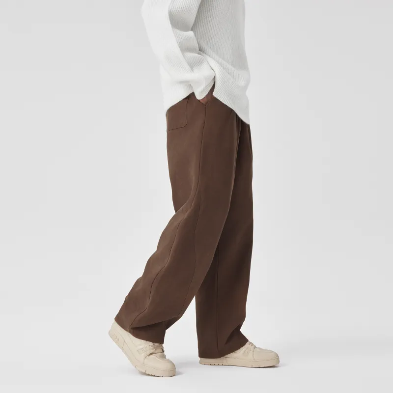 Bodydream Suit Trousers Unisex Brown Green-6