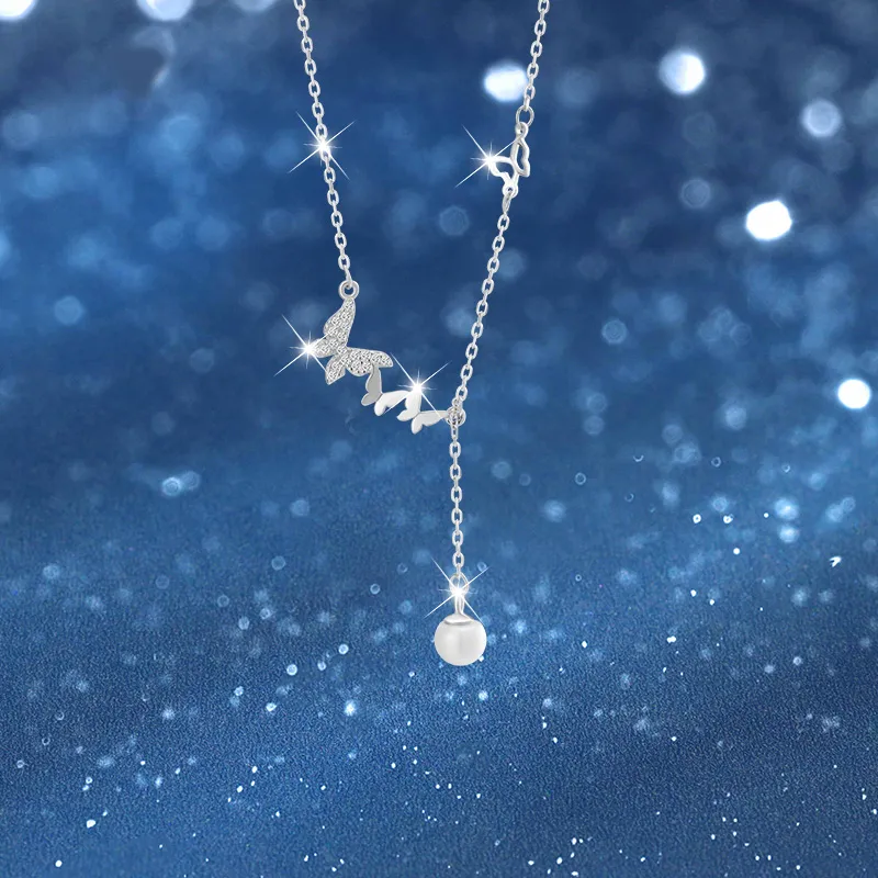 SINO GEM 925 Sterling Silver Necklaces Women's-3