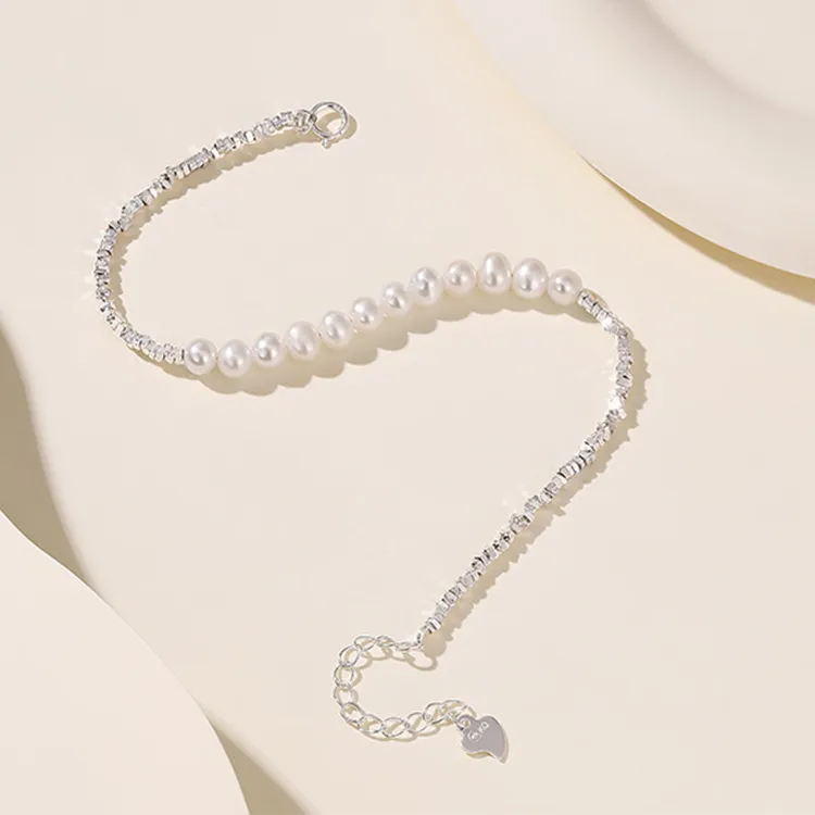 Chinese Jewelry Freshwater Pearl Bracelets Women's-2