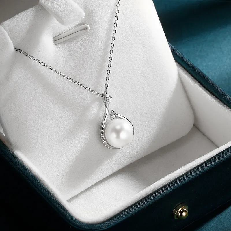 Chinese Jewelry Freshwater Pearl Necklaces Women's-2