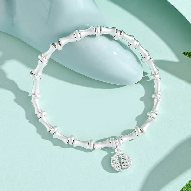 SINO GEM 999 Fine Silver Bracelets Women's-6
