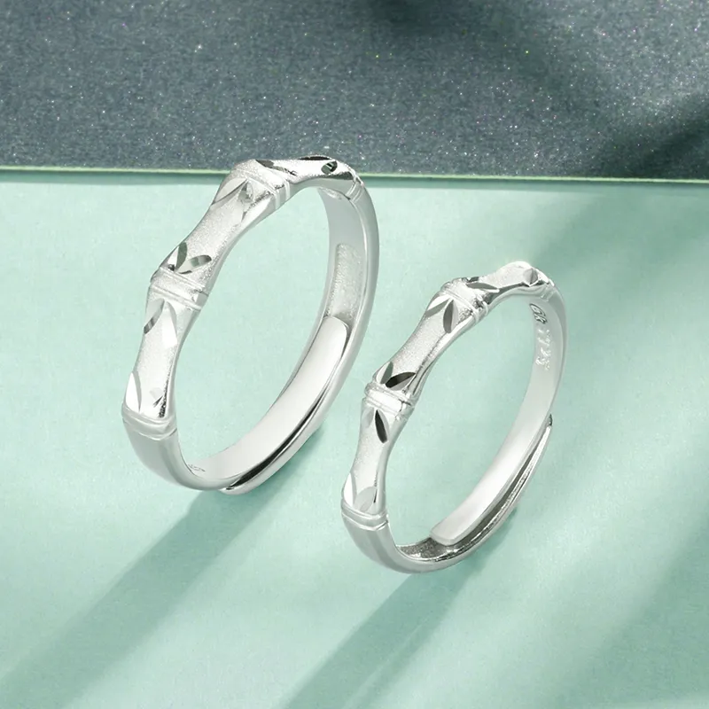 SINO GEM S925 Silver Rings Unisex-3