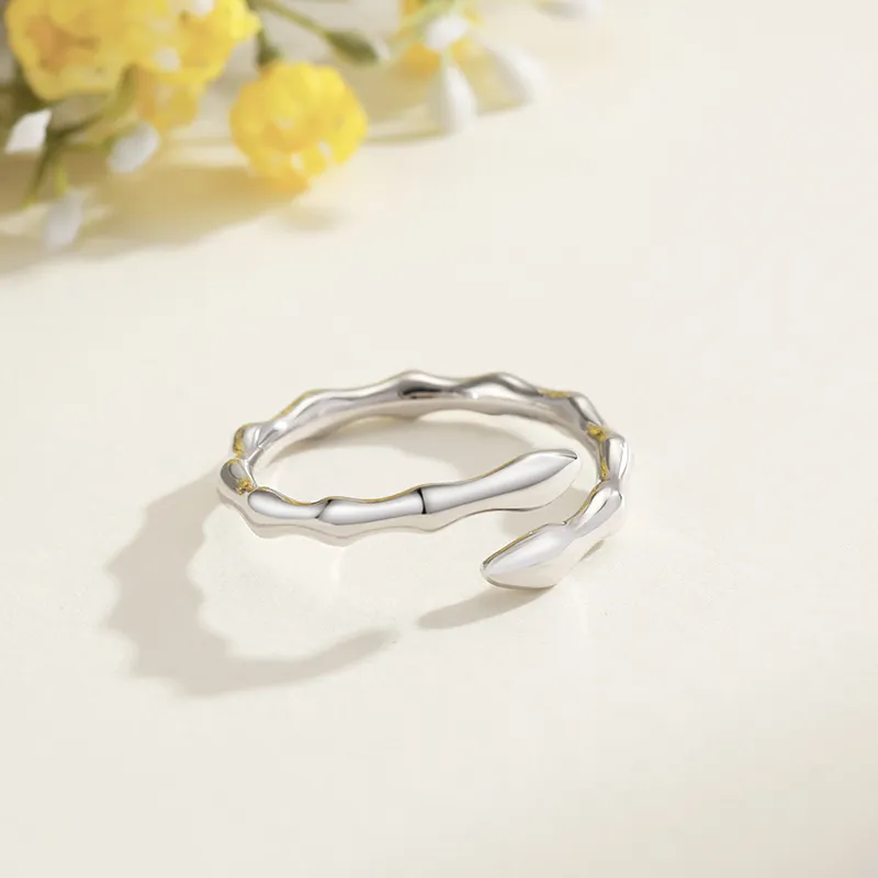SINO GEM 925 Sterling Silver Rings Women's-6