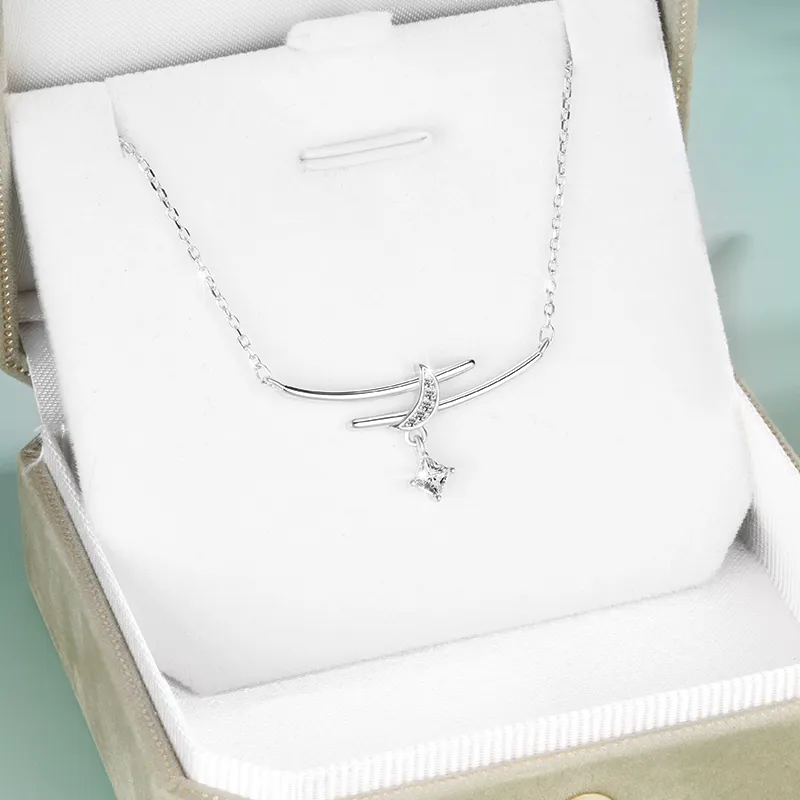 SINO GEM S925 Silver Necklaces Women's-1