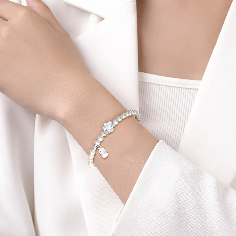 SINO GEM Pearl Bracelets Women's-4