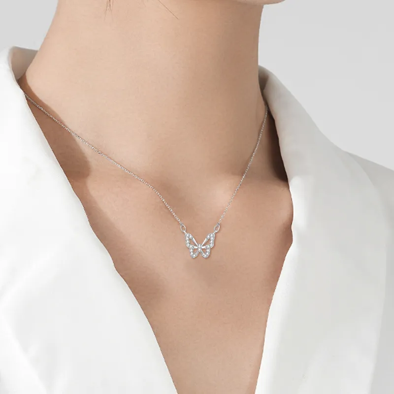SINO GEM S925 Silver Necklaces Women's-7