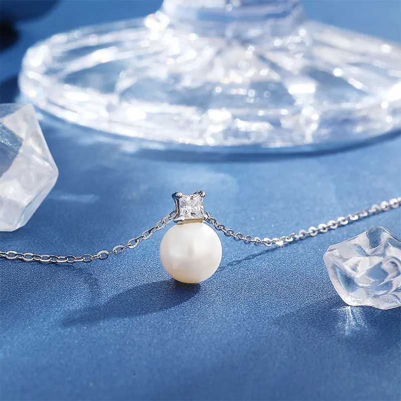 Chinese Jewelry Freshwater Pearl Necklaces Women's-6