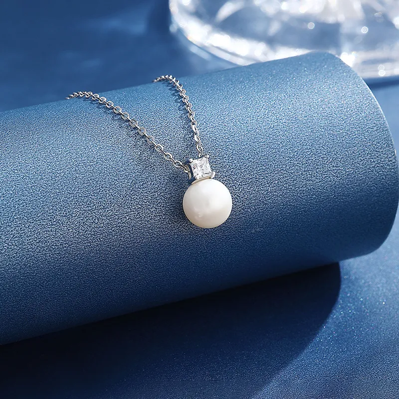 Chinese Jewelry Freshwater Pearl Necklaces Women's-2