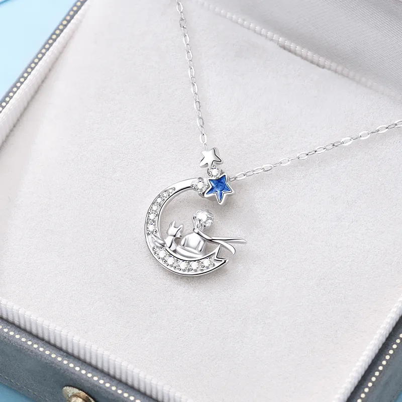 SINO GEM S925 Silver Necklace Women's-4