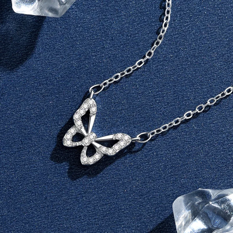 SINO GEM S925 Silver Necklaces Women's-5