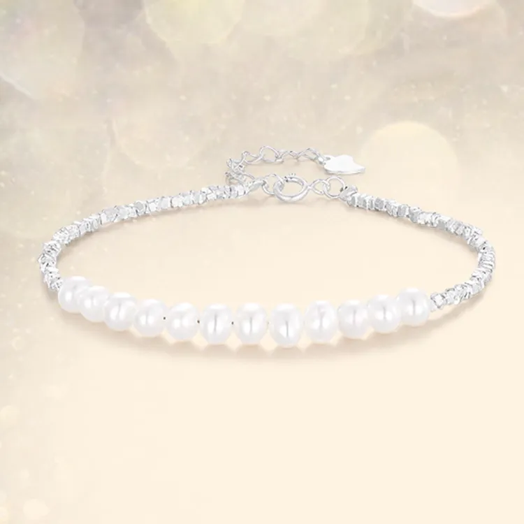 Chinese Jewelry Freshwater Pearl Bracelets Women's-7