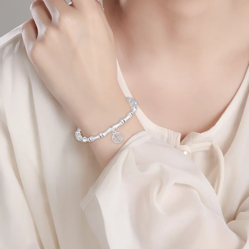 SINO GEM 999 Fine Silver Bracelets Women's-1
