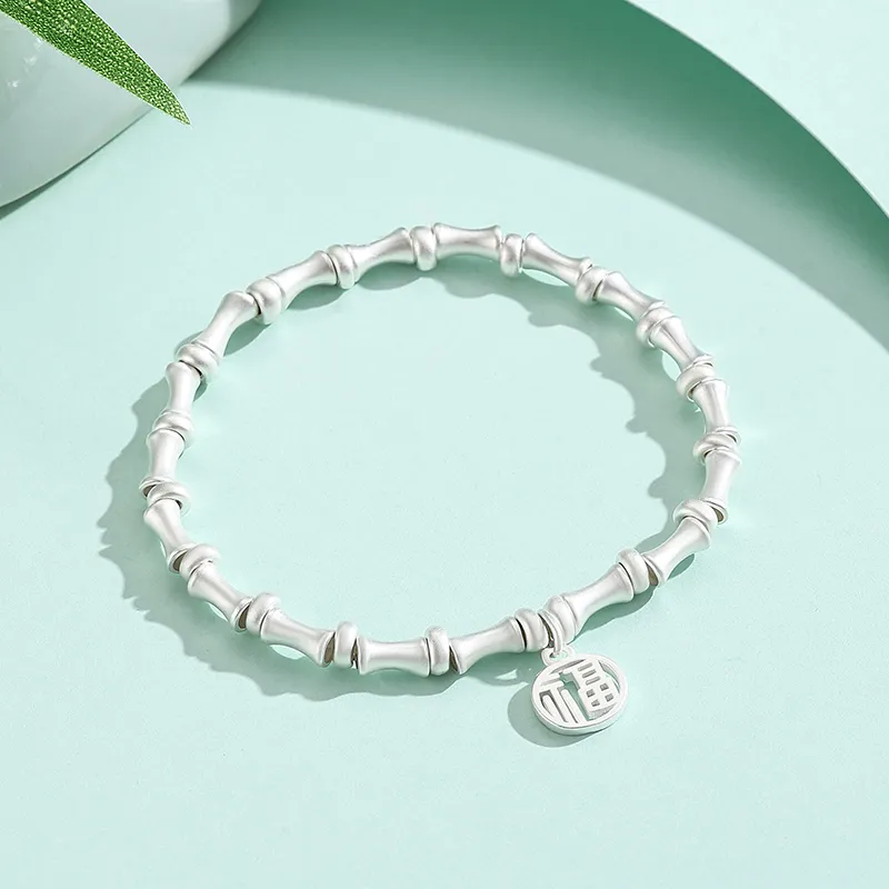 SINO GEM 999 Fine Silver Bracelets Women's-5