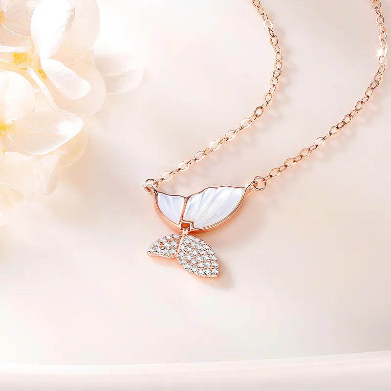 SINO GEM 925 Sterling Silver Necklaces Women's-4