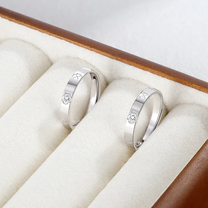 SINO GEM S925 Silver Ring Unisex-5