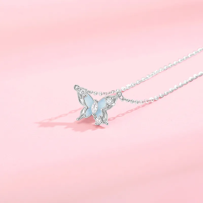 SINO GEM 925 Sterling Silver Necklaces Women's-2