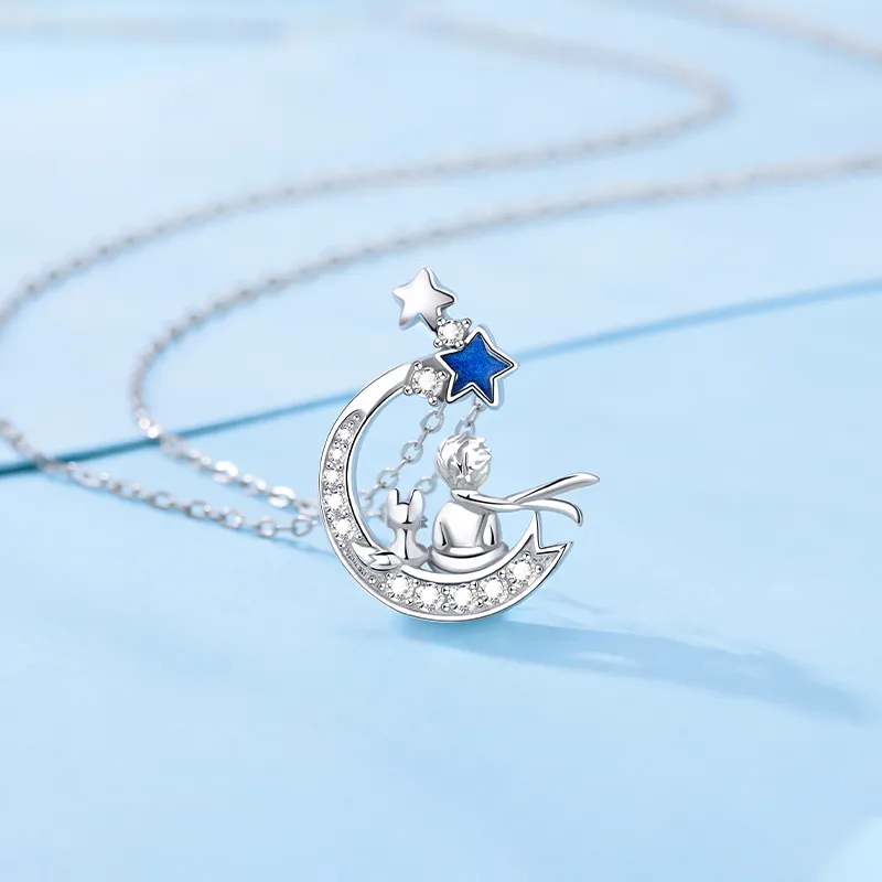 SINO GEM S925 Silver Necklace Women's-3