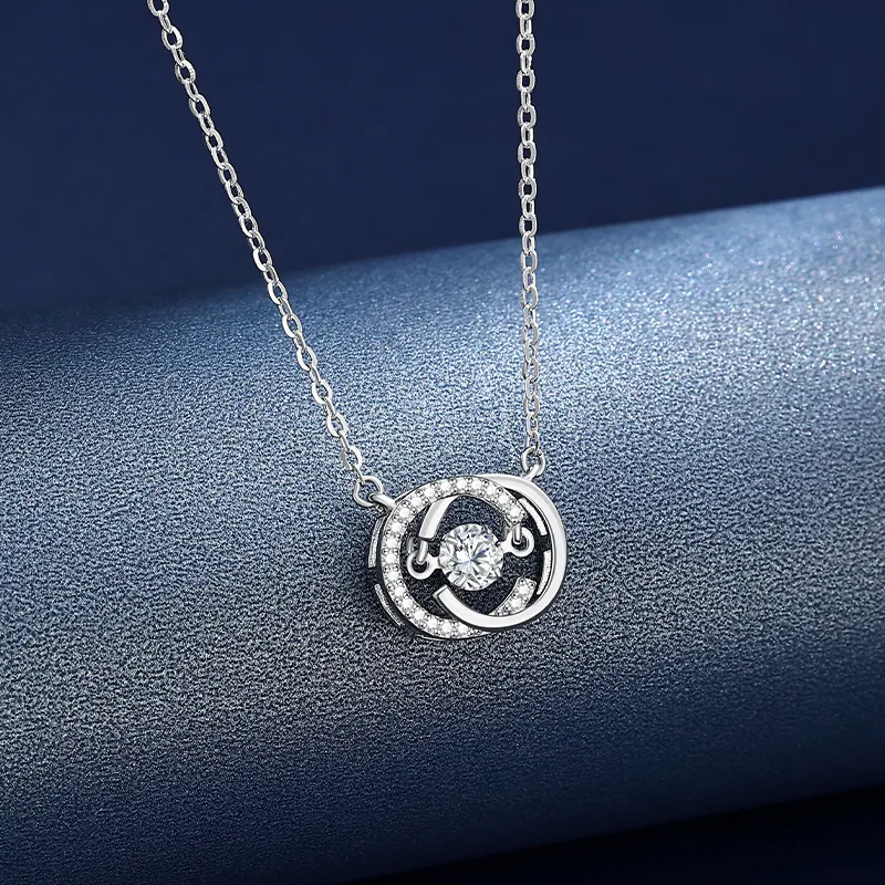 Chinese Jewelry 925 Sterling Silver Necklaces Women's-2