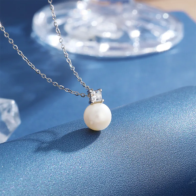 Chinese Jewelry Freshwater Pearl Necklaces Women's-1