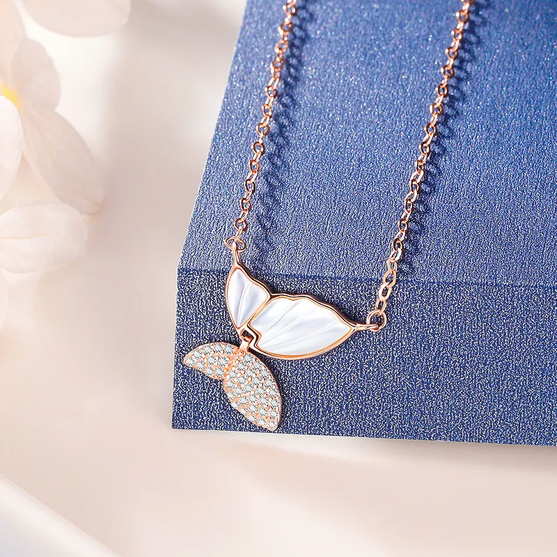 SINO GEM 925 Sterling Silver Necklaces Women's-3