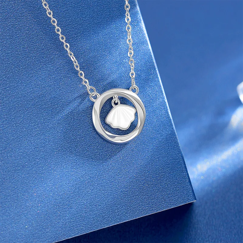 SINO GEM 925 Sterling Silver Necklaces Women's-4