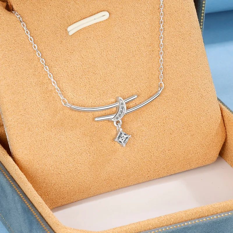 SINO GEM S925 Silver Necklaces Women's-2