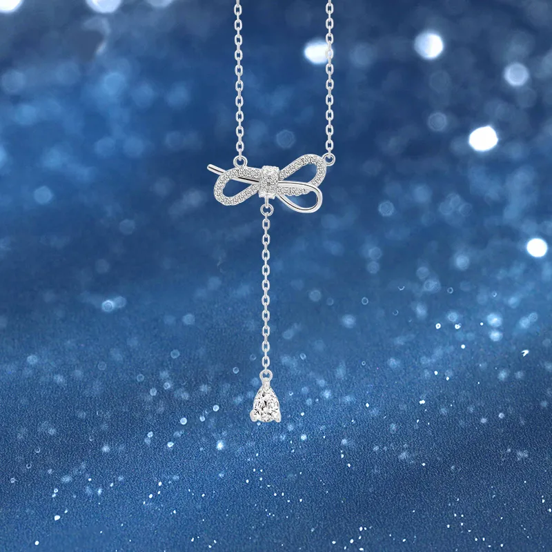 SINO GEM 925 Sterling Silver Necklaces Women's-2