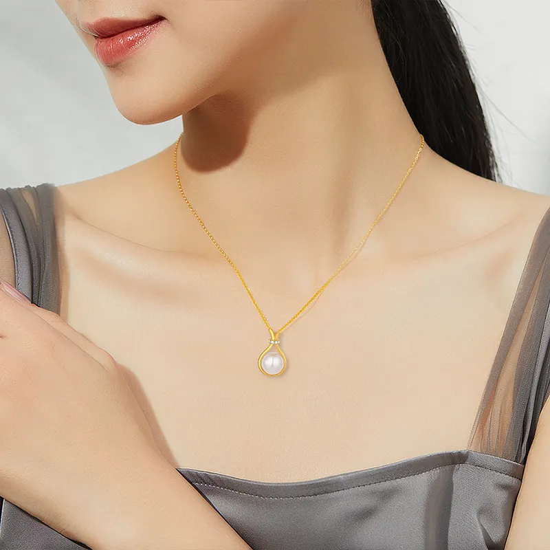 Chinese Jewelry Freshwater Pearl Necklaces Women's-7