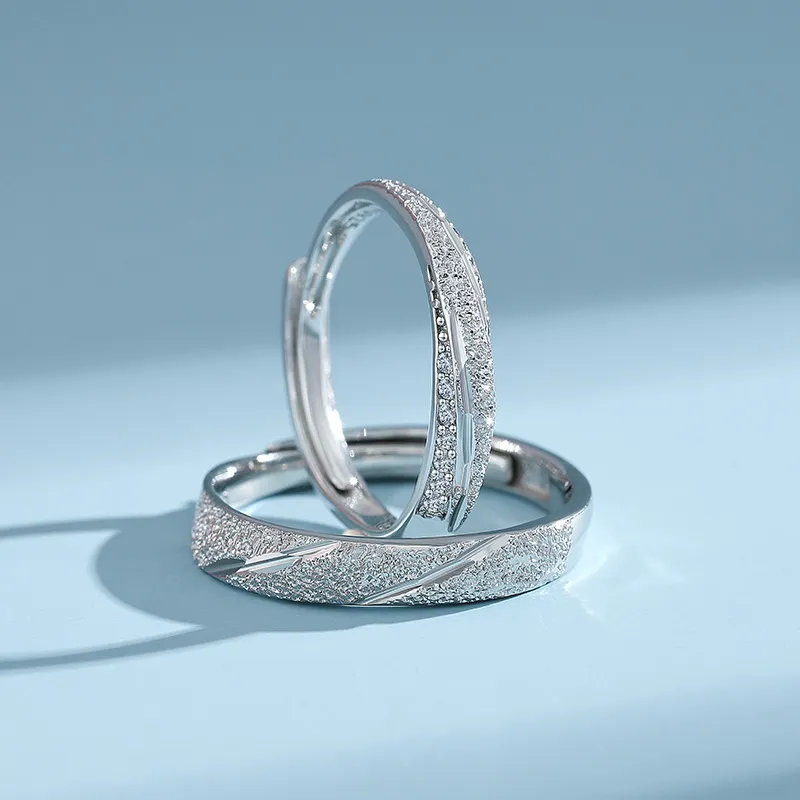 SINO GEM S925 Silver Rings Unisex-2