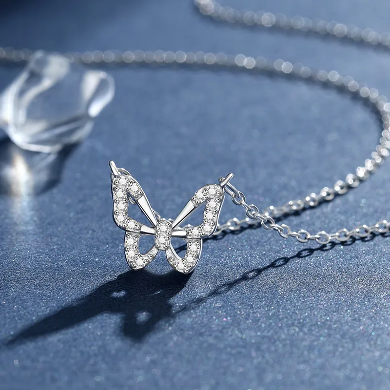 SINO GEM S925 Silver Necklaces Women's-4
