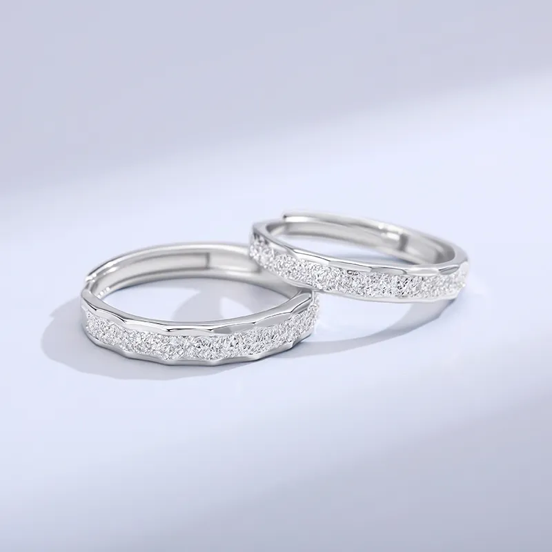 SINO GEM Sterling Silver Ring Unisex-2
