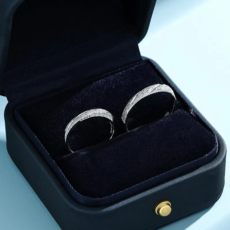 SINO GEM S925 Silver Rings Unisex-4