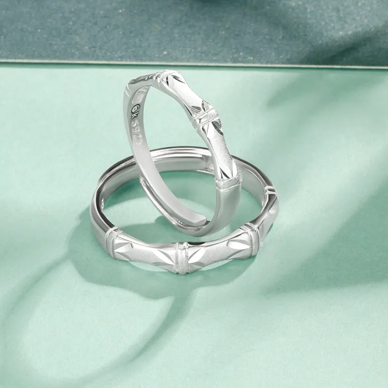 SINO GEM S925 Silver Rings Unisex-5