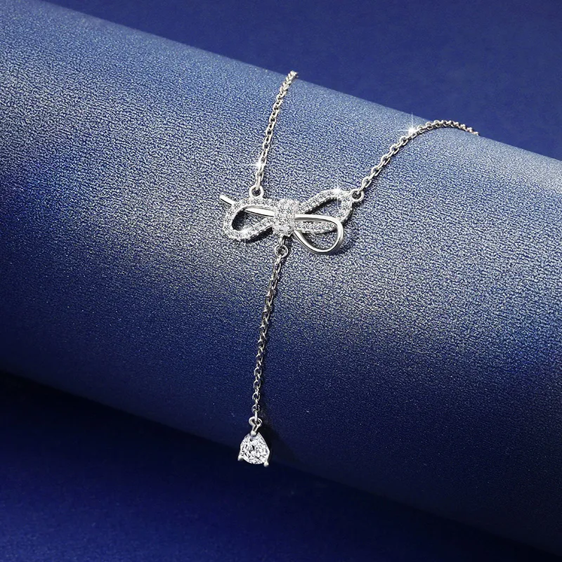 SINO GEM 925 Sterling Silver Necklaces Women's-4