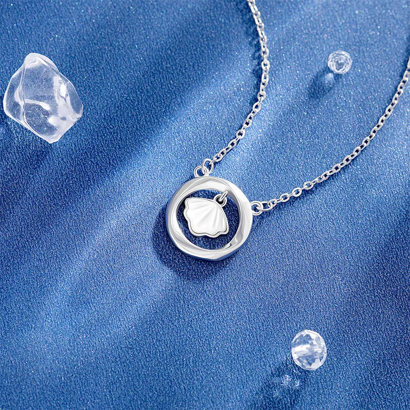 SINO GEM 925 Sterling Silver Necklaces Women's-6