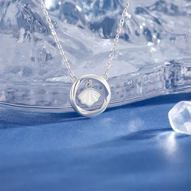 SINO GEM 925 Sterling Silver Necklaces Women's-3