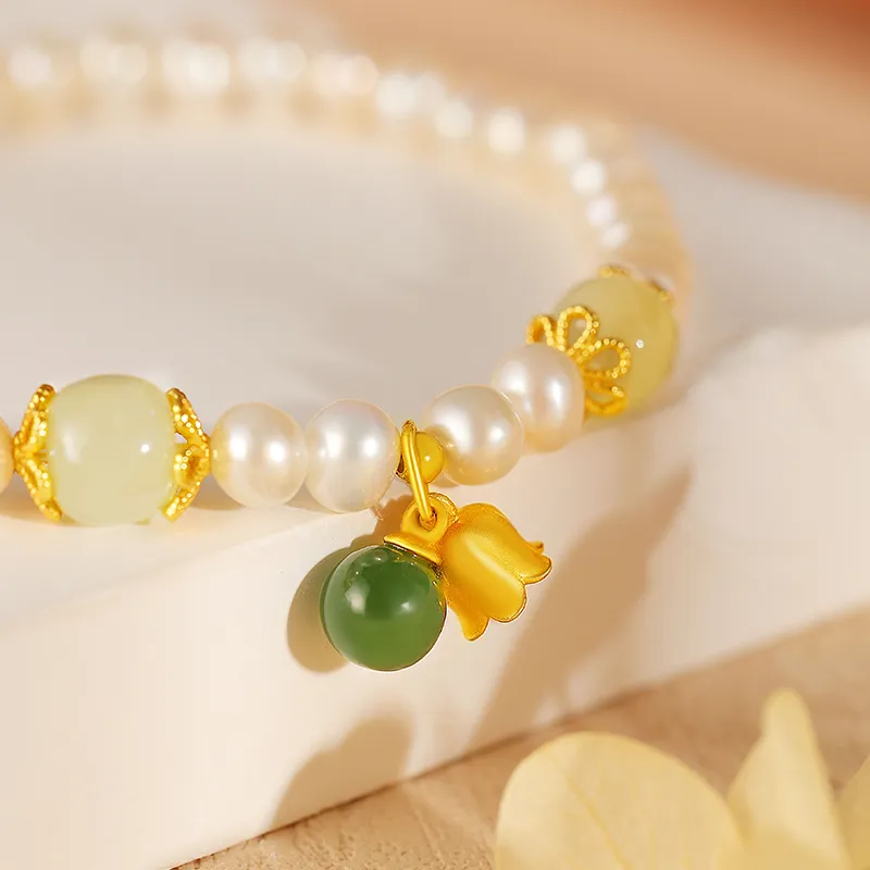 SINO GEM Pearl Bracelets Women's-1