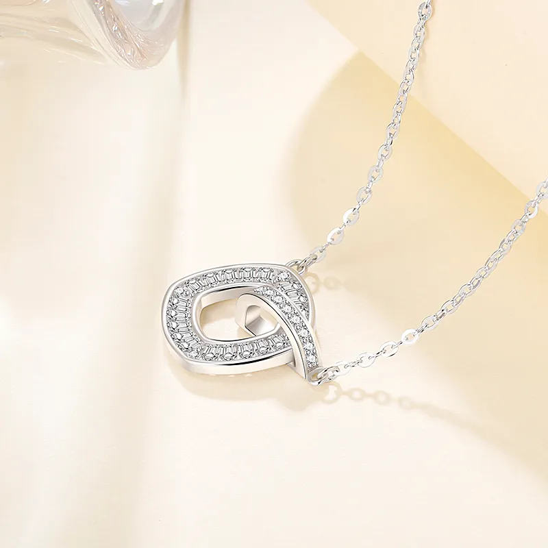 SINO GEM 925 Sterling Silver Necklaces Women's-6