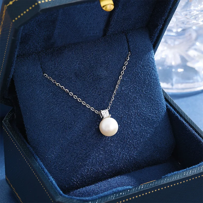 Chinese Jewelry Freshwater Pearl Necklaces Women's-4