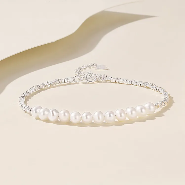 Chinese Jewelry Freshwater Pearl Bracelets Women's-6