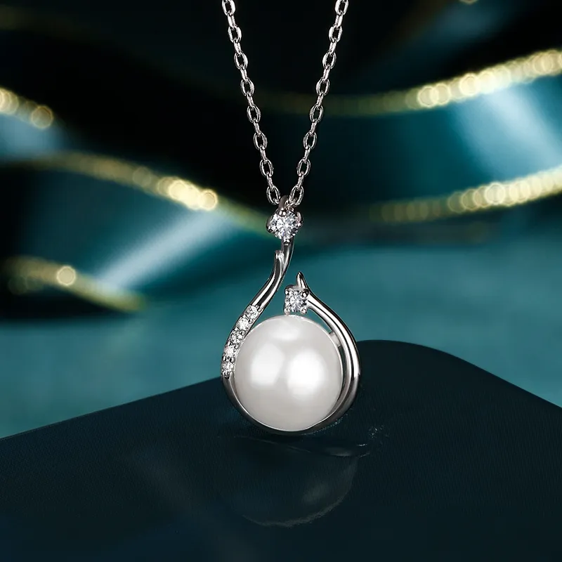 Chinese Jewelry Freshwater Pearl Necklaces Women's-7