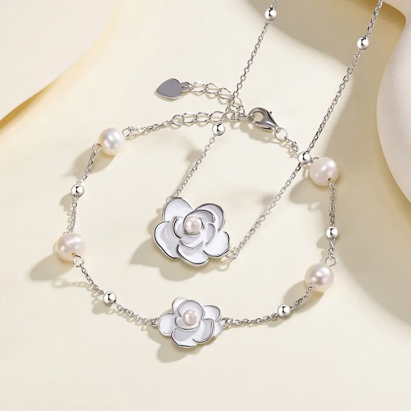 SINO GEM Pearl Bracelets Women's-1