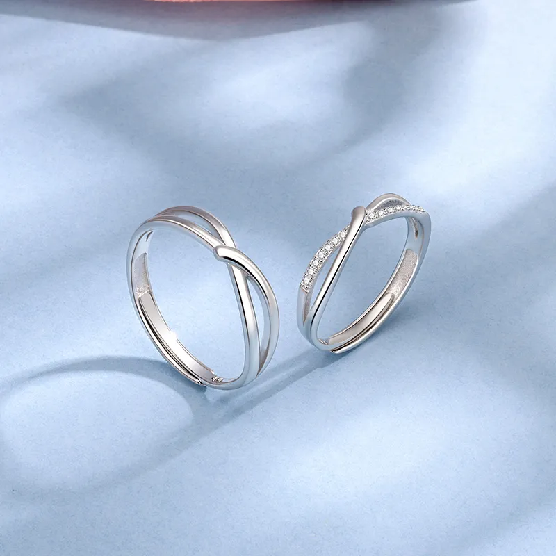 SINO GEM S925 Silver Rings Unisex-1